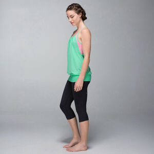 LULULEMON No Limits Tank Neon Pink Opal Top, Athletic Tank, Sz 10